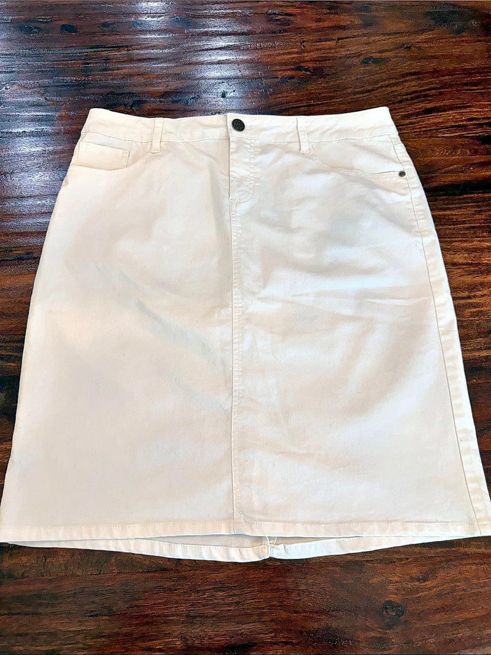 Beau Dawson A-Line Cotton Blend Skirt Size 12